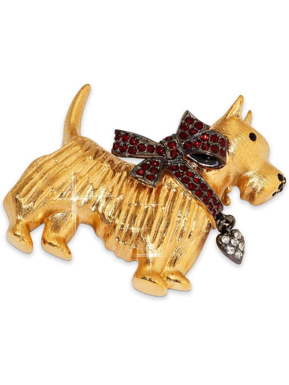 Stunning Holiday Brooch Pin | Sparkling Crystal Design | Festive Accessory